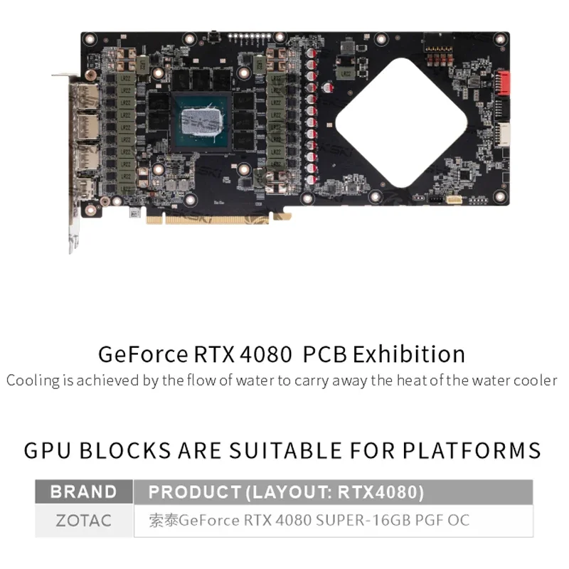 Bykski N-ST4080SPGF-X Blocco G - Rtx 4080 Super 16Gb recensione e prezzo